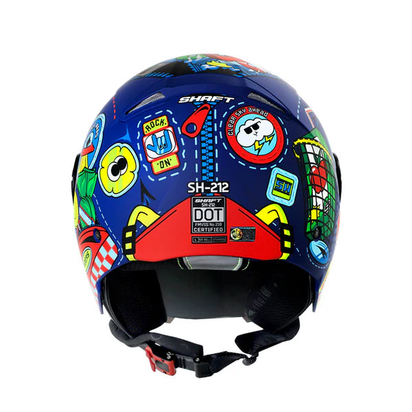 CASCO SHAFT ABIERTO 212 BAGGAGE AZ.M RJ. VISOR SM.CL.IR.RJ /  S