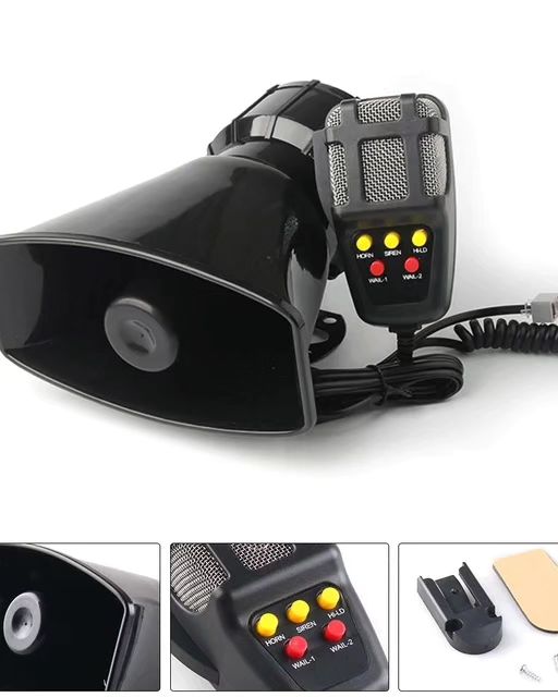 MEGAFONO SIRENA POLICIAL CARRO