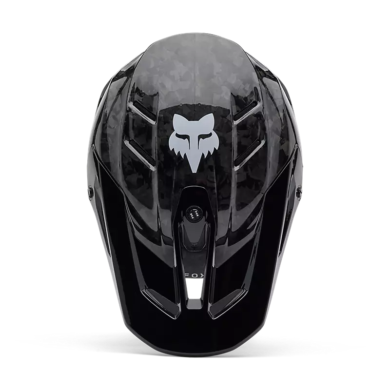 Casco Fox V3 Rs Carbon Color Negro Sólido  31361-001-