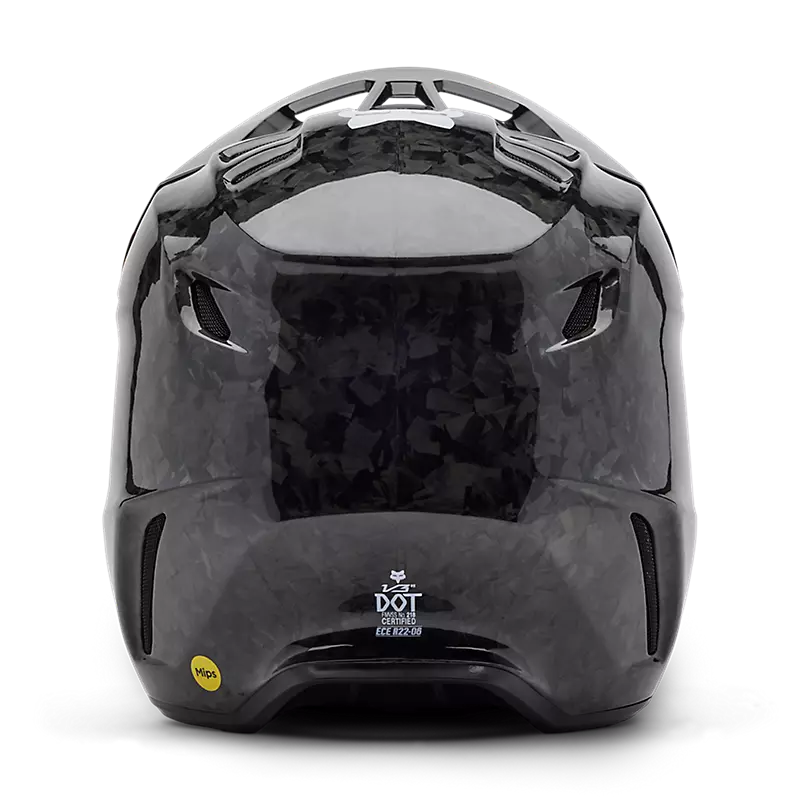 Casco Fox V3 Rs Carbon Color Negro Sólido  31361-001-