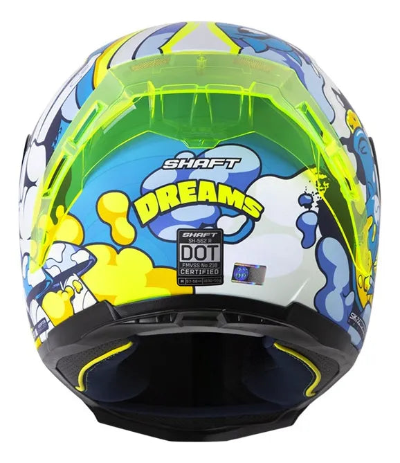 CASCO SHAFT INTEGRAL 562 R DREAMS AZ.M AM.N VISOR SM.CL.IR.AZ /M-L-XL