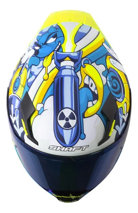 CASCO SHAFT INTEGRAL 562 R DREAMS AZ.M AM.N VISOR SM.CL.IR.AZ /M-L-XL