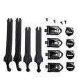 FOX - KIT DE CORREAS COMP NEGRAS - 30376-001-OS