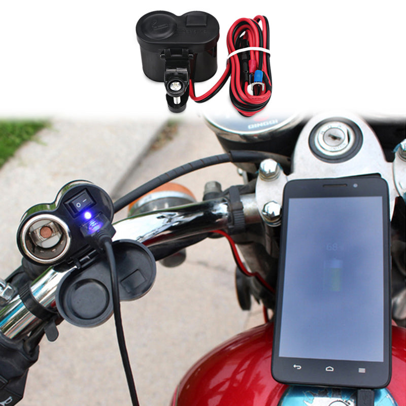 USB para motocicleta
