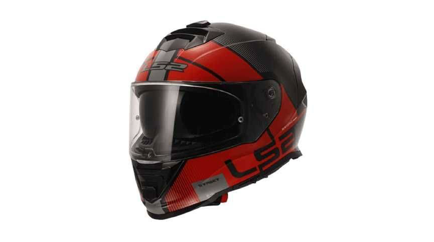 CASCO LS2 INTEGRAL FF800 STORM II EPIC RED GREY