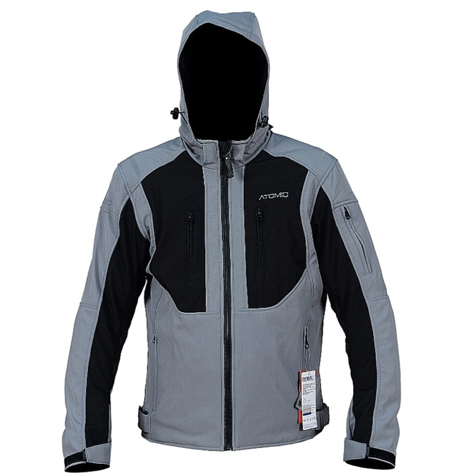 CHAQUETA ATOMIC 4CITY GREY / BLACK - XS