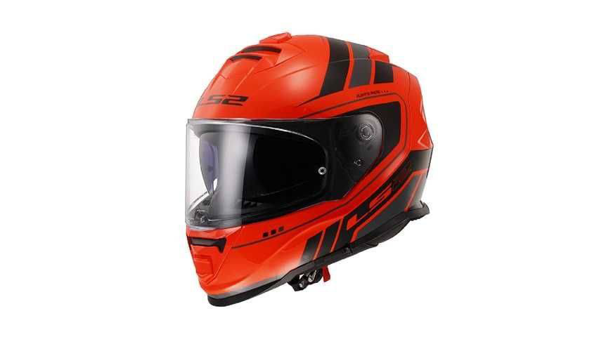CASCO LS2 INTEGRAL FF800 STORM II FIST H-V ORANGE BLACK