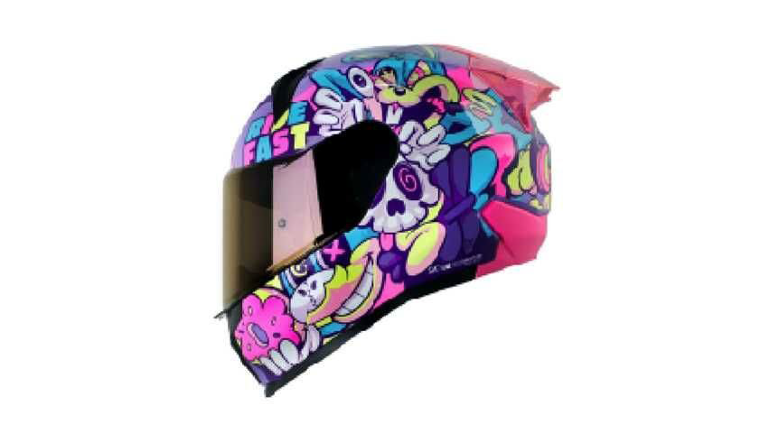 CASCO SHAFT INTEGRAL 560 EVO MELO MR.CL.B FC. VISOR SM.CL.IR.MR / M-L