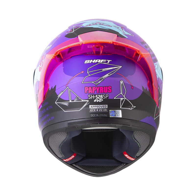 CASCO SHAFT INTEGRAL 526 SP EVO PAPYRUS MR.M FC. VISOR SM.CL.IR.FC  / M