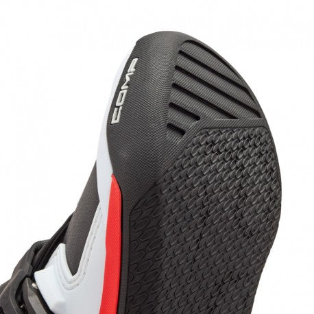 Botas Infantiles Fox Comp Color Blanco / Rojo Fluor