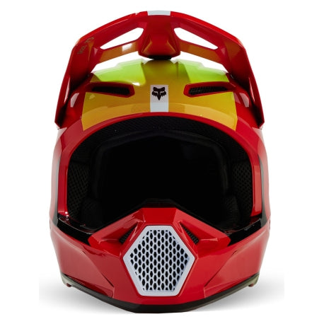 Casco Fox V1 BALLAST HELMET Color Rojo Fluor 31373-110