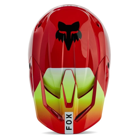 Casco Fox V1 BALLAST HELMET Color Rojo Fluor 31373-110