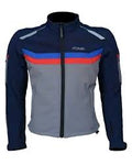 CHAQUETA ATOMIC SPORT SHELL LADY NAVY BLUE / LIGHT GREY / RED