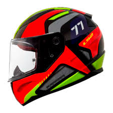 CASCO LS2 INTEGRAL FF353 RAPID HYPER SPEED BLACK HI VIZ ORANGE