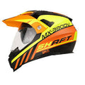 CASCO SHAFT DOBLE PROPÓSITO MX380DV FURIOUS NJ.N.M AM.N VISOR TR / M- L- XL