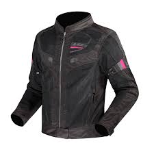 CHAQUETA LS2 GARDA AIR LADY BLACK PINK / XS-S-M-L