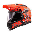 CASCO LS2 DOBLE PROPÓSITO MX702 PIONEER II RANGI MATT ORANGE
