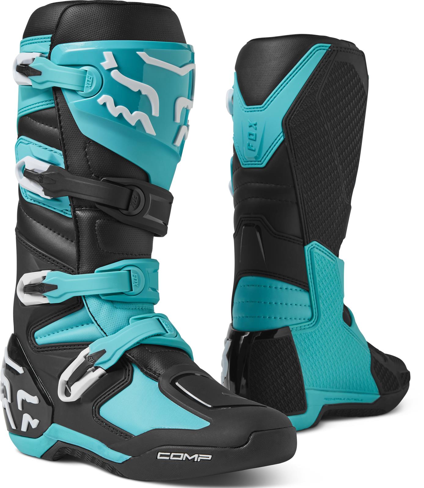 BOTAS FOX COMP TURQUESA