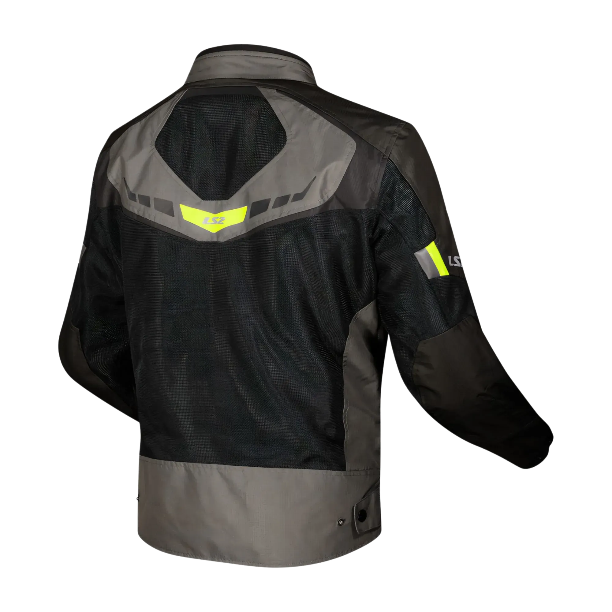 CHAQUETA LS2 GARDA AIR GREEN BLACK HI-VI YELLOW / S