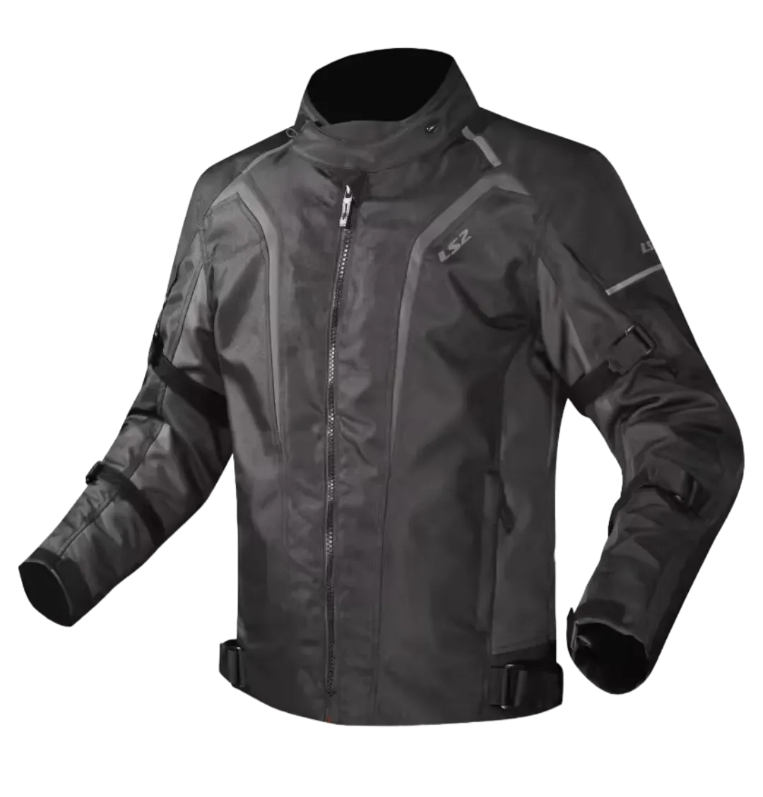 CHAQUETA LS2 SEPANG BLACK DARK GREY LADY / XS-S-M