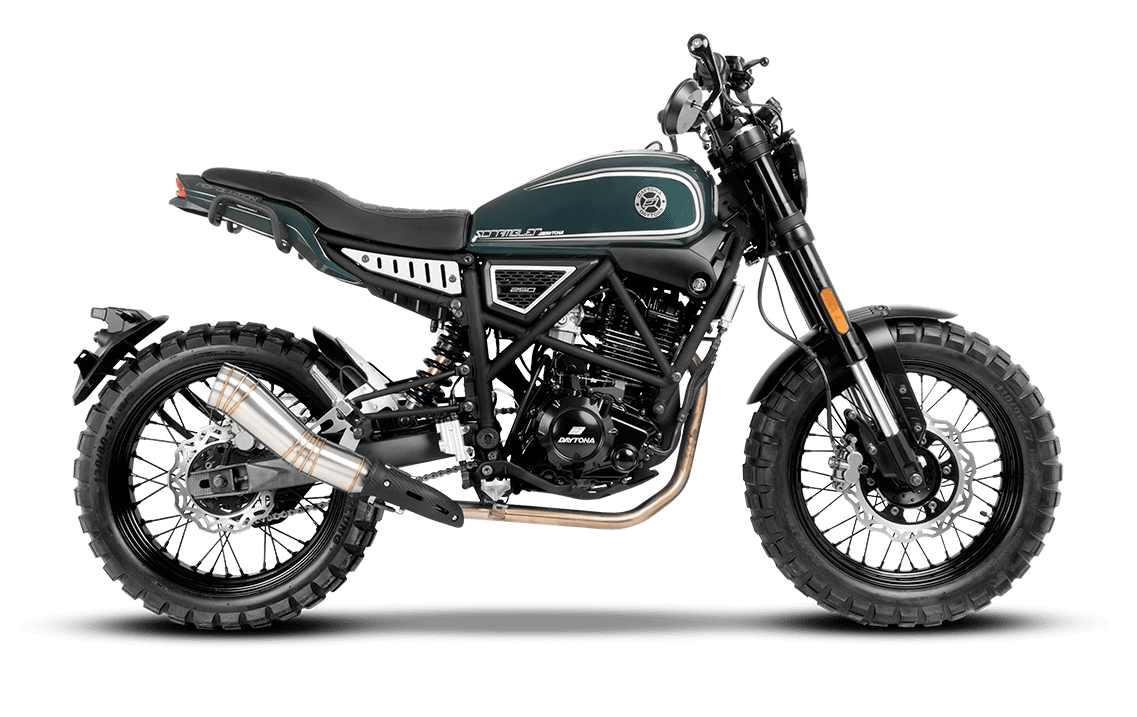 MOTOCICLETA DAYTONA SCRAMBLER REVOLUTION 250