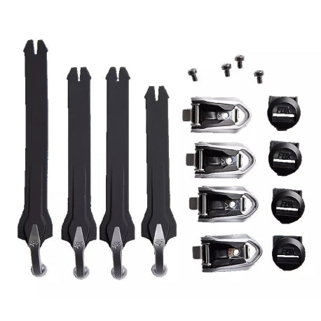 Kit Correas Botas Fox Instinct Color Negro