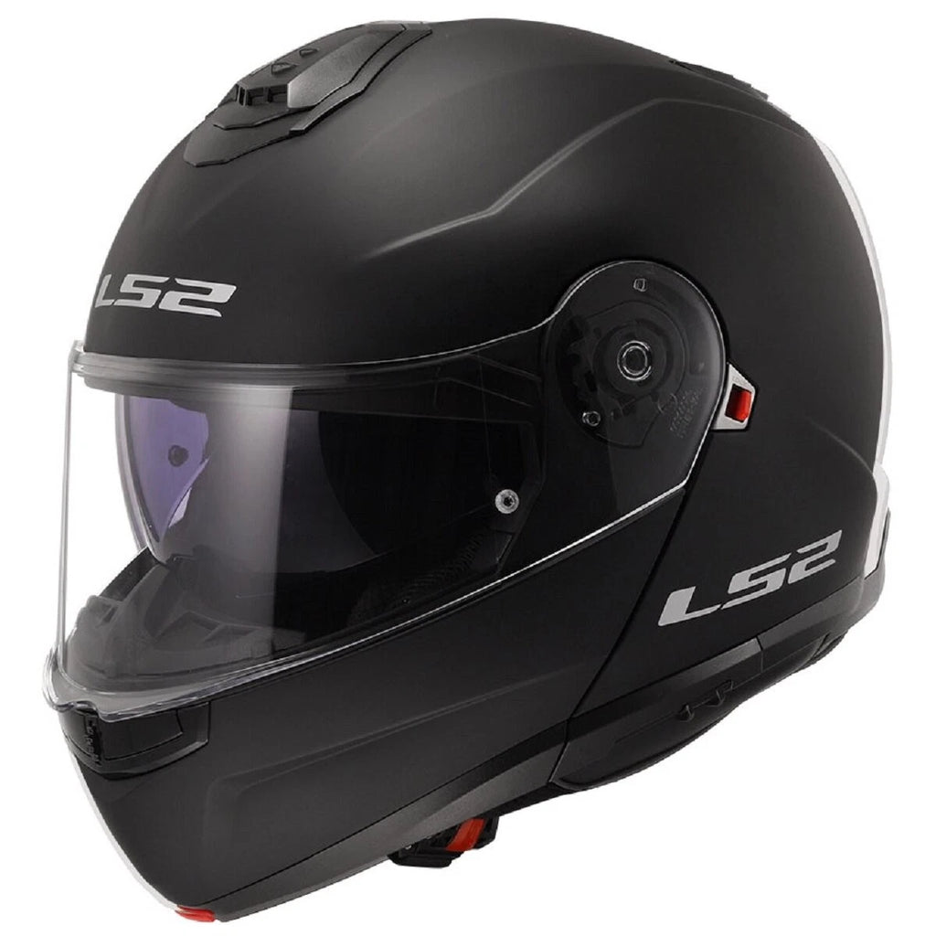 CASCO LS2 ABATIBLE FF908 STROBE II MATT BLACK