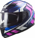 CASCO LS2 INTEGRAL FF320 STREAM EVO LOOP BLUE FLUO PINK